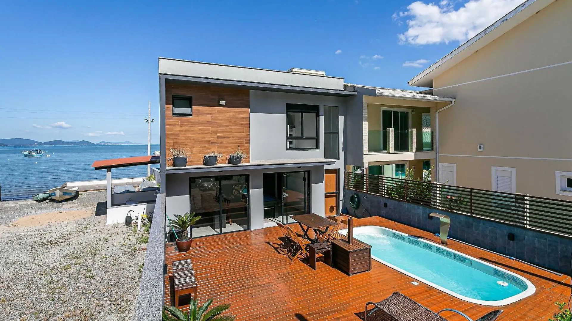 Casa Pe Na Areia - Piscina E Jacuzzi - Gov C Ramos Villa Governador Celso Ramos Brazília